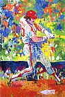 Leroy Neiman The Slugger painting